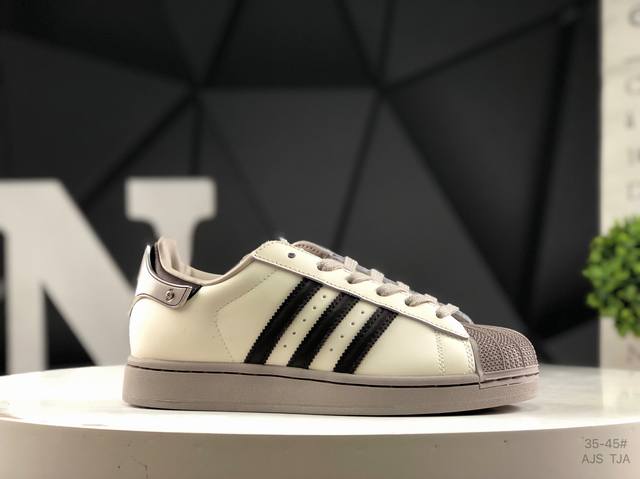 Adidas Superstar shell head classic versatile casual sneakers Item number; Jq625
