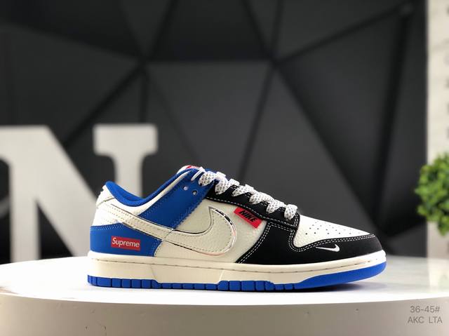 Overseas hit limited edition! High-end customized Nike SB Dunk Low high-end cust