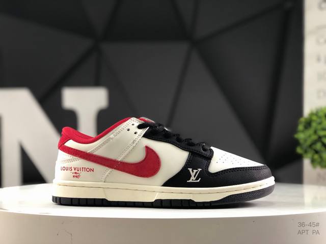 Nike SB Dunk Low low-top casual sneakers, custom shoe box, large factory pure or