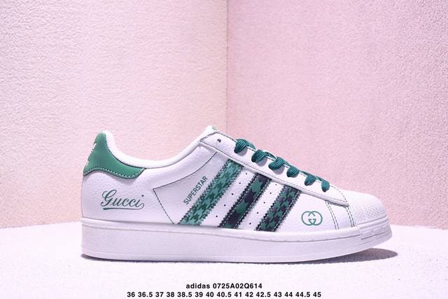 International hit! High-end custom Adidas "Gucci Collaboration - Off-White Green