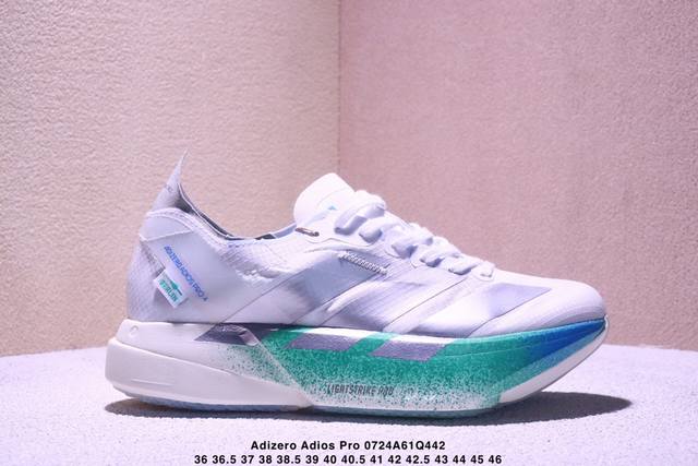 Adidas Adizero Adios Pro 4 Comfortable, Non-slip, and Wear-Resistant Low-Top Cas