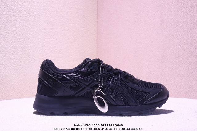 Asics Jog S ASICS retro single-piece mesh casual breathable running shoes. The s