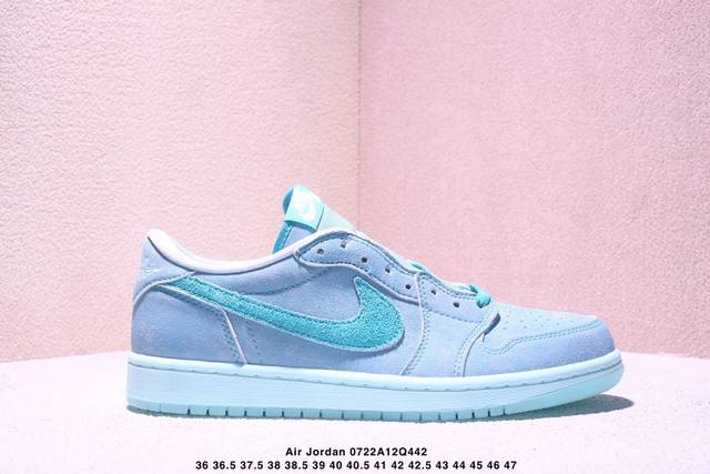 Jordan Air Jordan 1 Low Aj1 low-top series basketball shoes official synchronous
