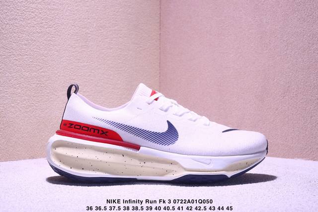 Nike Zoom React Infinity Run Fk 3 Marathon Functional Style Sports Shoes Actual