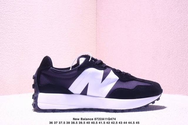 New Balance Nb 471 series fabric cow split leather retro fashion non-slip wear-r