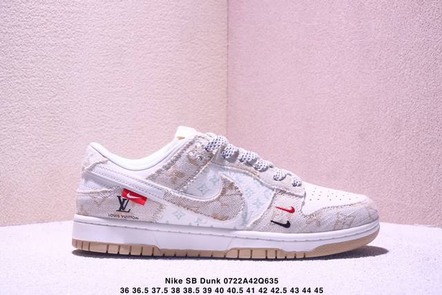 Overseas hit limited edition! Nike SB Dunk Low "Supreme co-branded double-stitch