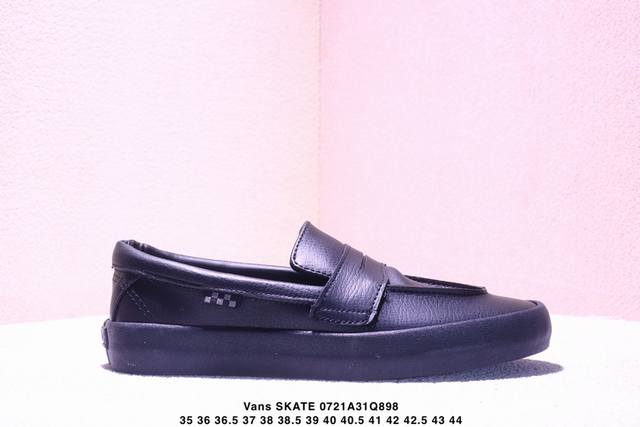 company-level Vans Skate Loafer comfortable flat-heeled slip-on low-top sneakers