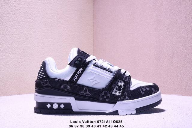 genuine Louis Vuitton Trainer Sneaker Low new Lv Louis Vuitton casual sports cul