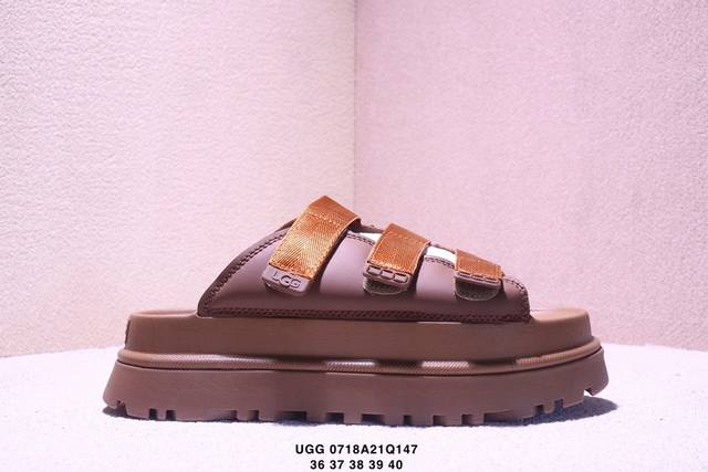 Ugg La Cloud Series Thick-soled Pattern Sandals Xm0718Q147