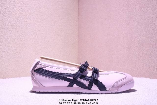 Onitsuka Tiger Mexico 66 Tgrs Stylish and comfortable Mary Jane non-slip breatha