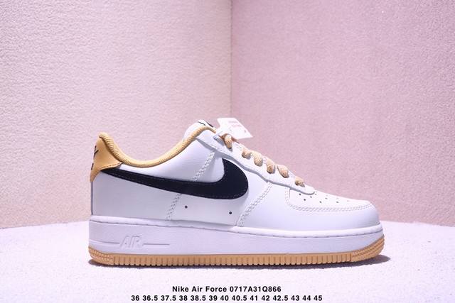Nike Air Force 1 Low'07 Air Force One low-top casual sneakers, customized leathe