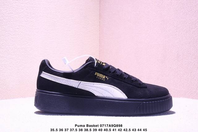 genuine label Puma Basket Platform retro single product Puma non-slip wear-resis