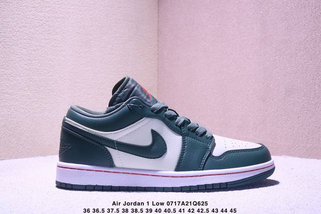 Authentic Nike Air Jordan 1 Lowaj1 Joe 1 low-top casual sneakers synchronized wi