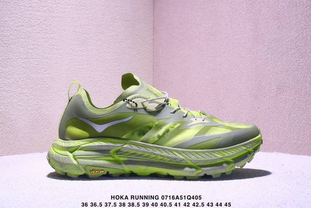 Corporate Satisfy X Hoka Running Mafate Trail New Color Mesh Breathable Sneakers