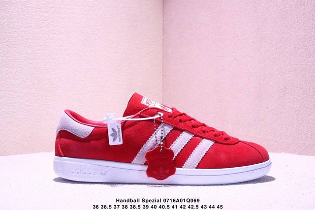 Adidas Handball Spezial, a classic retro casual sneaker from Adidas. Made entire