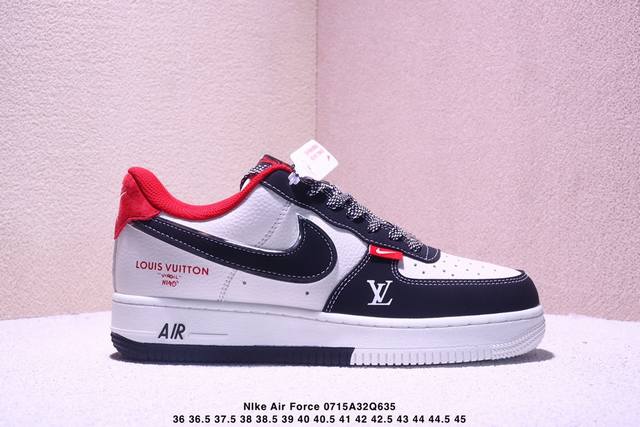 Limited edition overseas! Corporate-grade Nike Air Force 1 '07 Low "LV Collabora