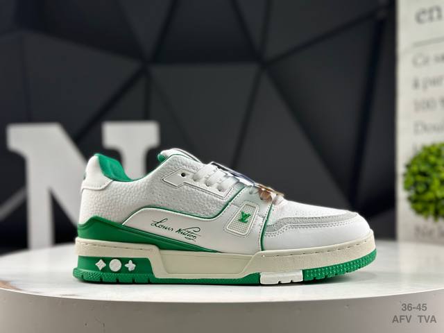 Louis Vuitton LV Louis Vuitton sneakers are a favorite among fashion icons. Thei