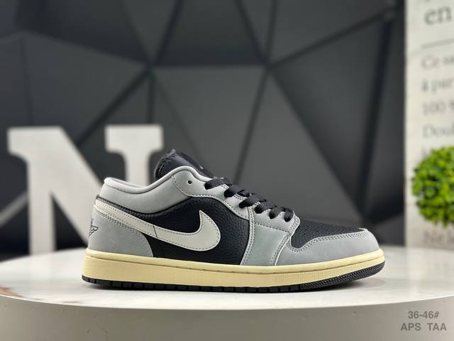 Nike Air Jordan 1 Low Blue Lemon Aj1 Jordan 1 Generation Aj1 Joe 1 Low-top Blue