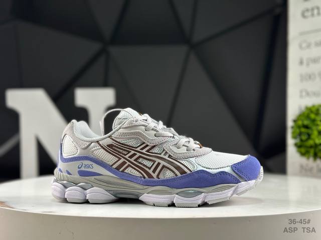 Asics Gel-Nyc Asics breathable mesh upper with some synthetic leather material u
