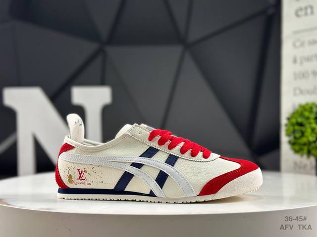 ASICS Onitsuka Tiger Mexico 66, a classic retro sneaker market leader. Overseas