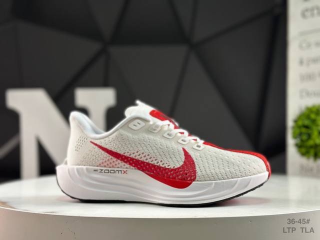 Authentic Nike Reactx Pegasus Plus Next Nature running shoes with a half-size la