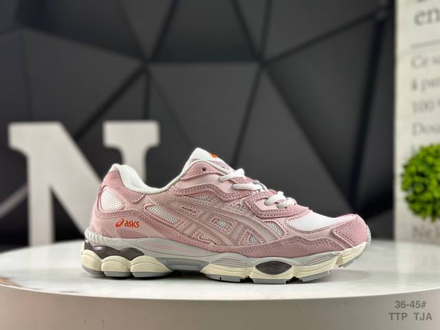 Asics Gel-Nyc Asics sports casual breathable professional running shoes. The upp