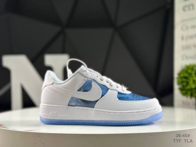 Nike Air Force 1 Low low-top sports casual sneakers. Original last and cardboard