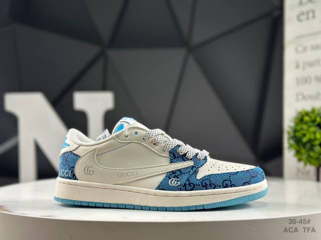 half size Nike Travis Scott x Fragment Design x Air Jordan 1 Low Og Sp Aj1 Joe 1