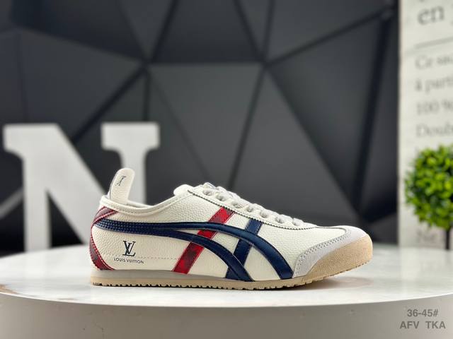 ASICS Onitsuka Tiger Mexico 66, a classic retro sneaker market leader. Overseas