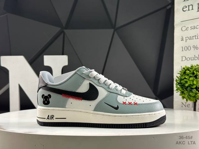 Overseas hit limited edition! High-end custom Nike Air Force 1 '07 Low Air Force