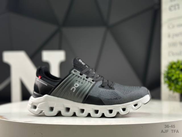On the Cloudswift lightweight sports casual shoes! They're very comfortable, wit