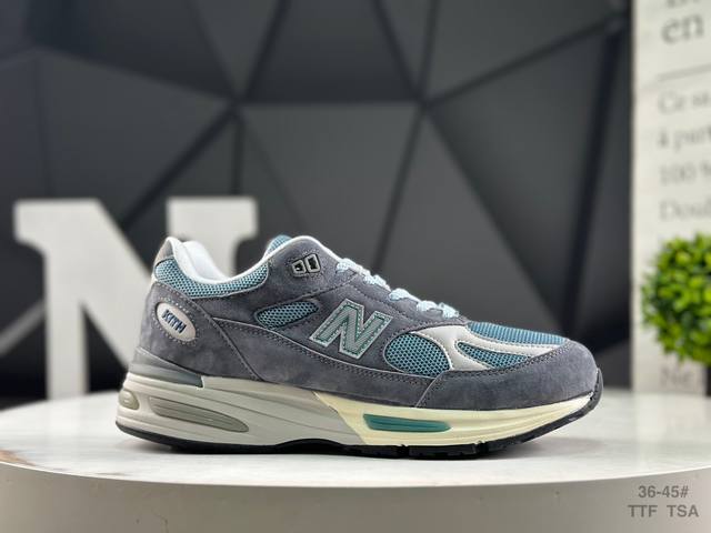 Nb New Balance U991Kh2 co-branded retro casual shoes, original shoe development,