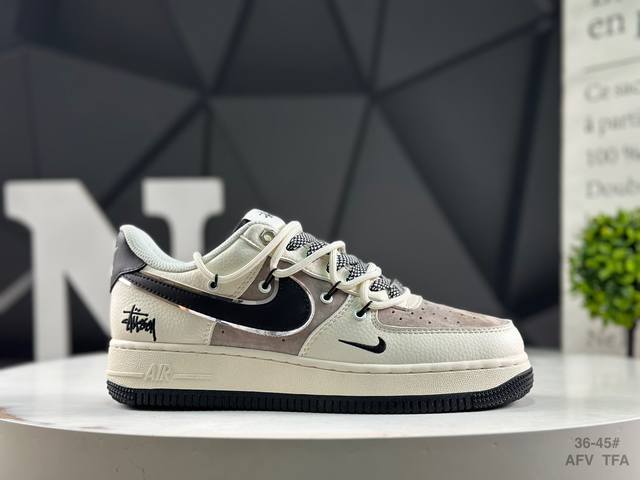 Nike Air Force 1 '07 low-top versatile casual sneaker. Its soft, springy cushion