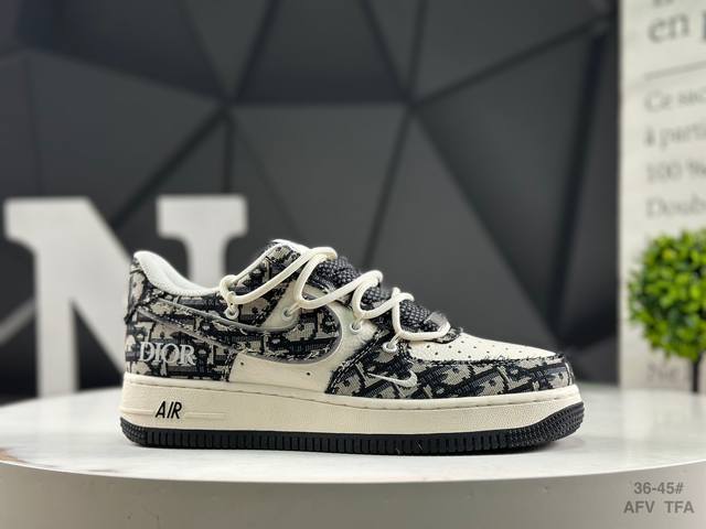 Nike Air Force 1 '07 low-top versatile casual sneaker. Its soft, springy cushion
