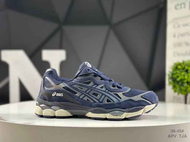 Asics Gel-Nyc Asics sports casual breathable professional running shoes. The upp