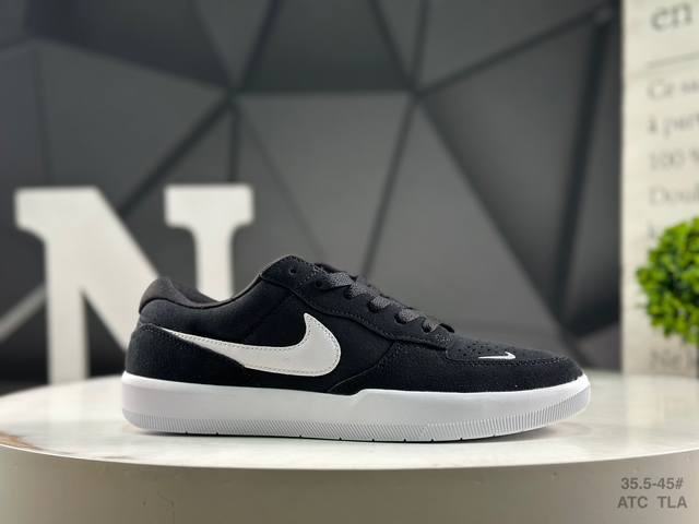 genuine label with half size Nike SB Force 58 unisex low-top skateboard shoes it