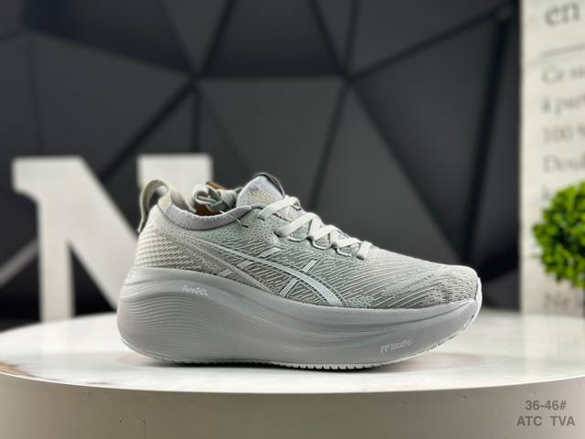 Asics Gel-Nimbus 27 Asics summer mesh running shoes The upper adopts a double-la