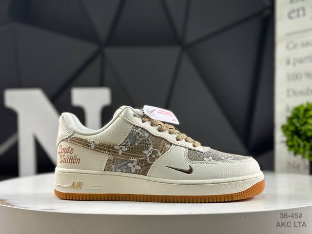 Nike Air Force 1'07 Lv8 Original last and cardboard create a pure low-top Air Fo