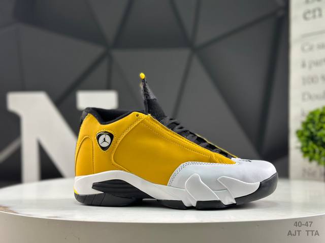 This authentic Jordan Air Jordan 14 Retro has a stylish and elegant appearance.