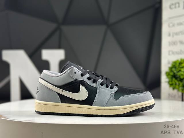 Nike Air Jordan 1 Low Blue Lemon Aj1 Jordan 1 Generation Aj1 Joe 1 Low-top Blue