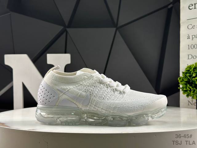 authentic half-size Nike Air Vapormax Flyknit 2.0 second generation air cushion