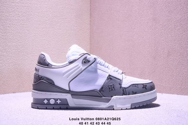 genuine Louis Vuitton Trainer Sneaker Low new Lv Louis Vuitton casual sports cul
