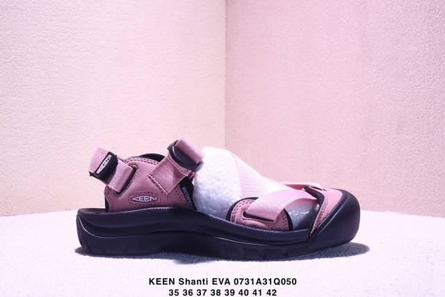 Keen Shanti Eva, a popular outdoor sandal on Xiaohongshu. Braided stretch river