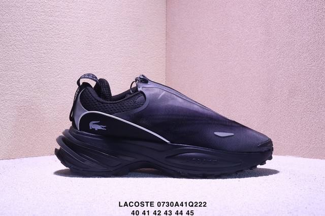 Lacoste French crocodile Odyssa fabric casual comfortable low-top life casual sh