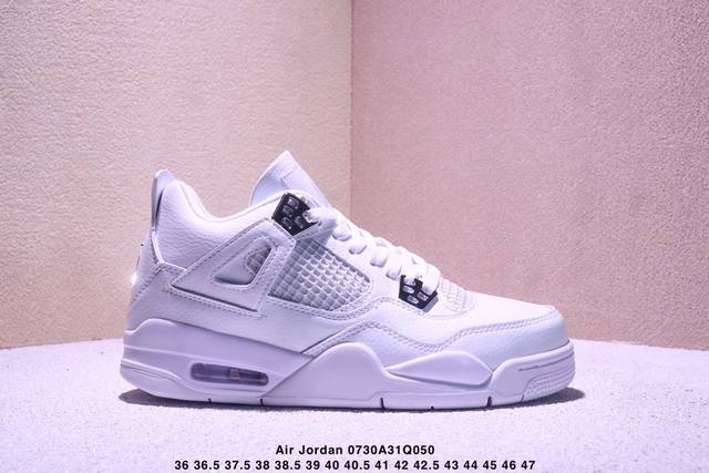 Company-level Air Jordan Aj4 Retro original independent mold development pure 4t