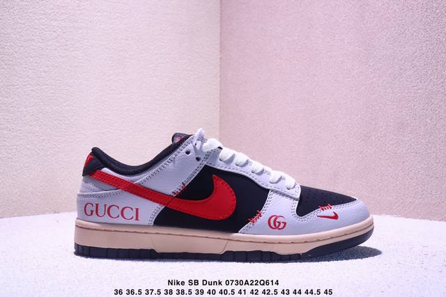 Overseas hit limited edition! High-end custom Nike SB Dunk Low "Balenciaga colla