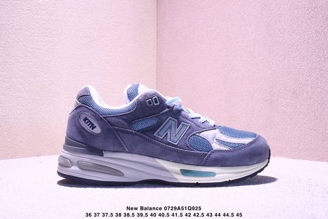 Corporate-level Nb New Balance 991V2 Made In Uk"Black" series British-made class