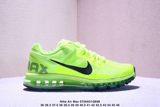 Corporate-level Nike Air Max 2013 co-branded air cushion running shoes are still