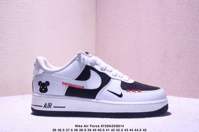 Overseas hit limited edition! High-end custom Nike Air Force 1 '07 Low Violent B