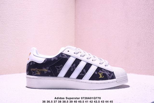 Company-level Adidas Adidas Originals Superstar Shell Head Series Low-top Classi